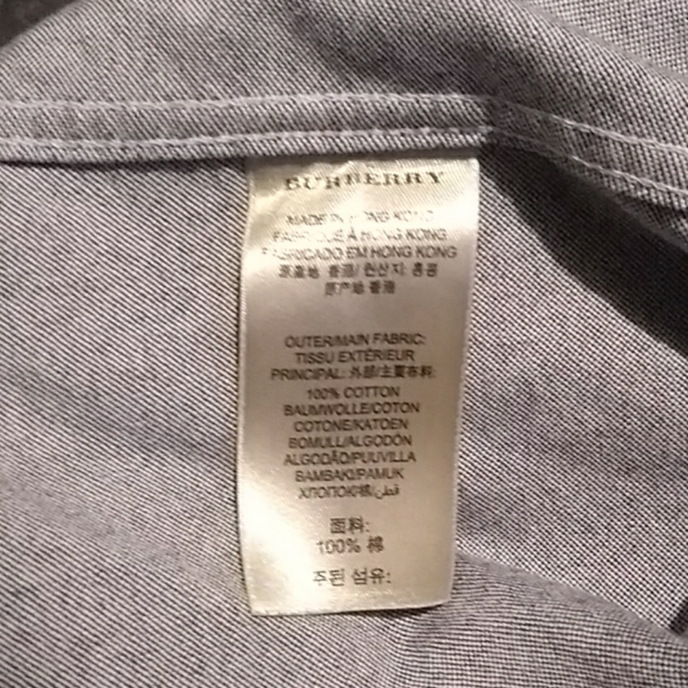 Burberry Button Down - image 5